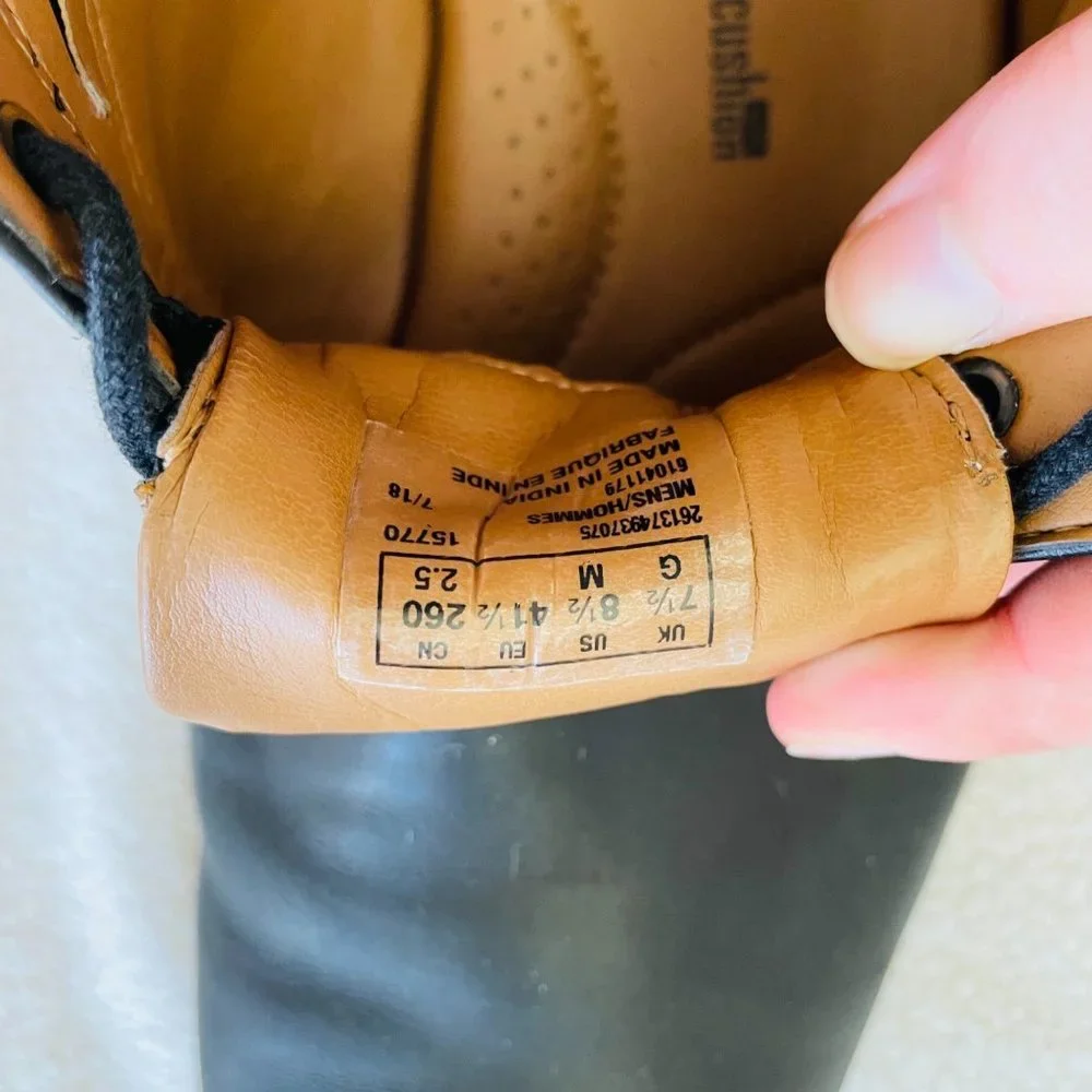 Clarks mens leather